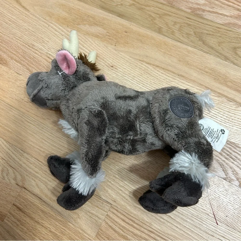 Disney Store Sven Plush Reindeer Plush Stuffed Animal Toy Gray Kids